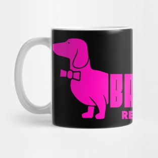 Barry Records Pink Logo Mug